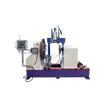 पॉट के लिए स्वचालित टीआईजी सर्कुलर सीम वेल्डिंग मशीन